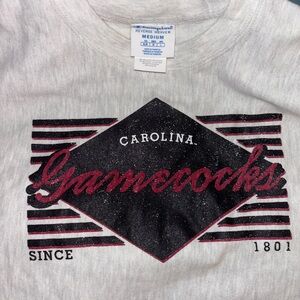 Champion Carolina Graphic Sweatshirt - White & Black